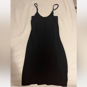 Black Spaghetti Strap Dress